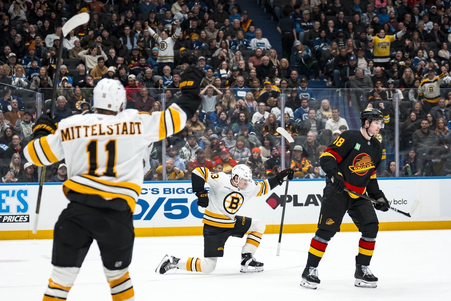 Fraser Minten delivers for Bruins in OT win over Canucks - 98.5 The Sports Hub