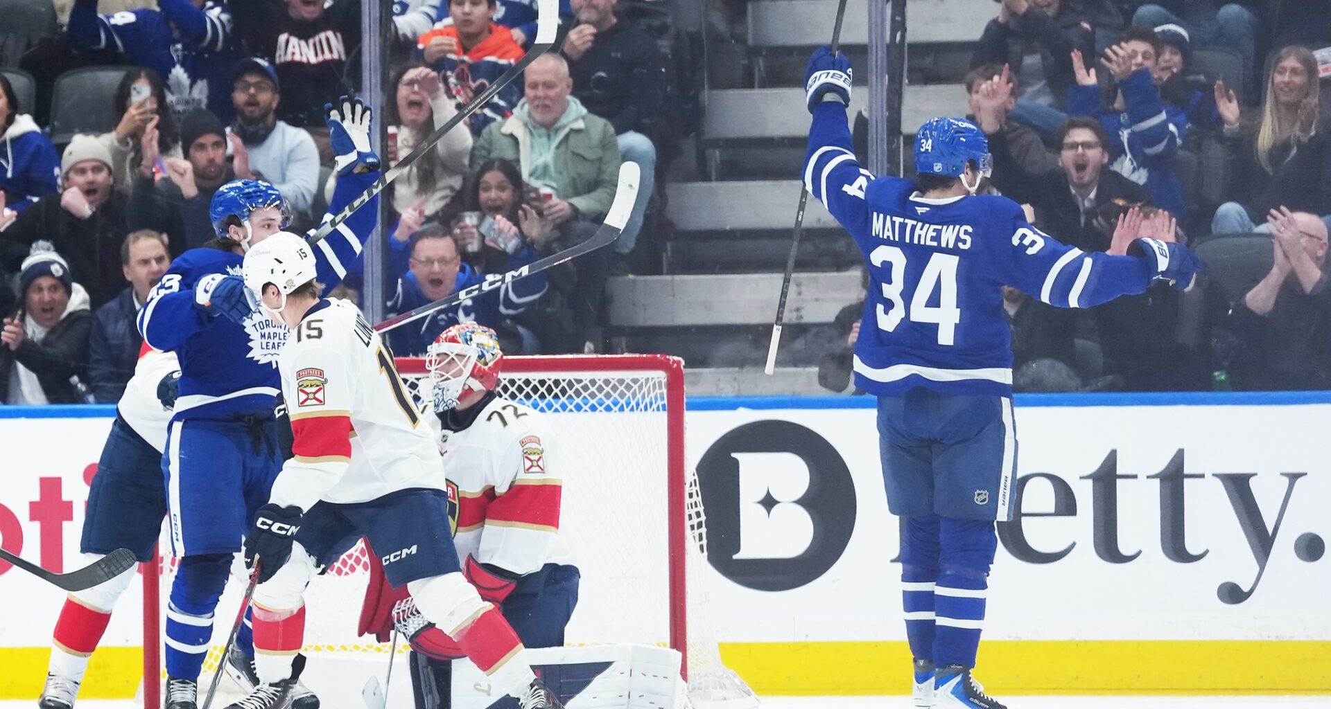 Panthers tap out early in 4-1 to Maple Leafs