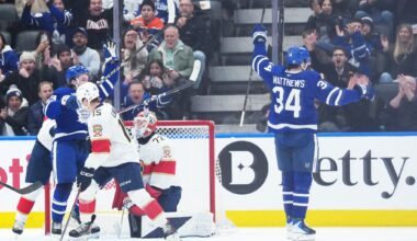 Panthers tap out early in 4-1 to Maple Leafs