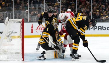 3 Stars: Bruins do it all with shutout win over Red Wings - 98.5 The Sports Hub