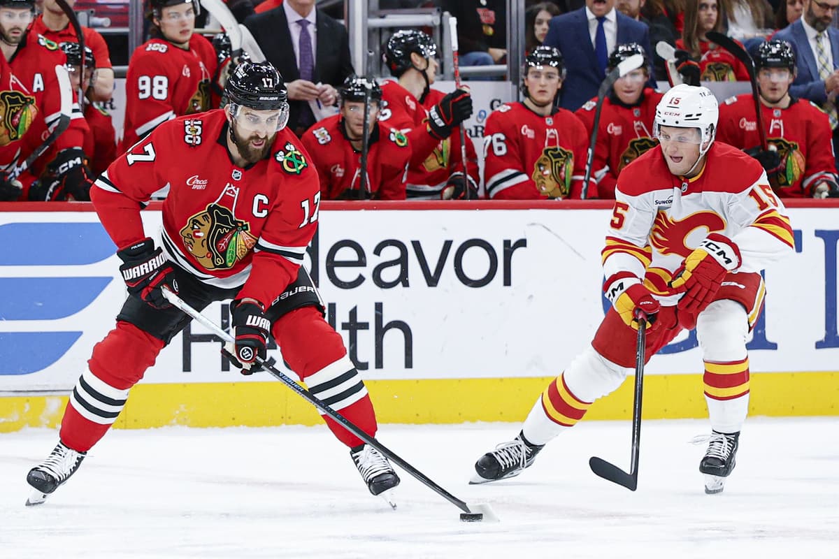 Flames close out road trip with victory in Chicago