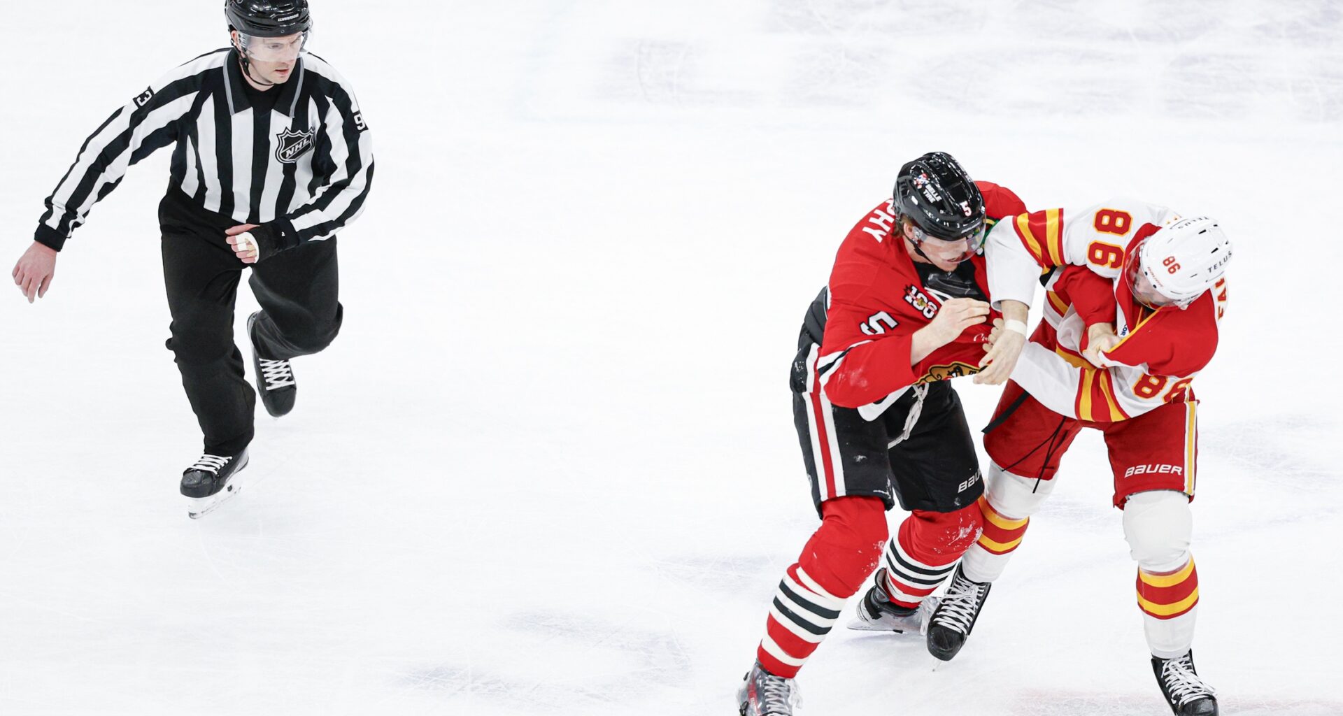 On Bended Knee: Flames 3, Blackhawks 1