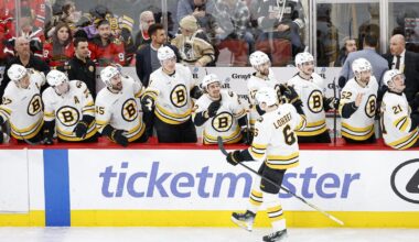 3 Stars: Bruins defenseman Mason Lohrei shines amid trade rumor buzz - 98.5 The Sports Hub