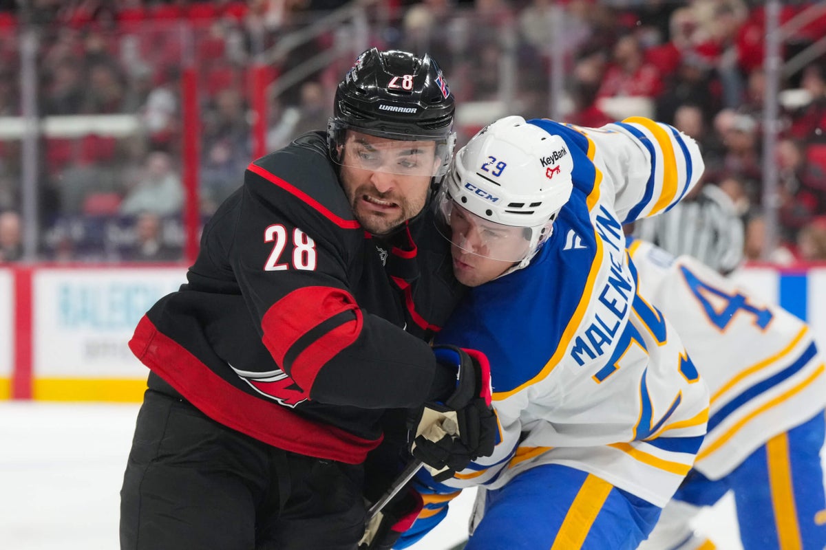 Why William Carrier — ‘strong as an ox’ — is a key cog in Hurricanes’ relentless style