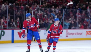 Canadiens’ Lane Hutson and Ivan Demidov find inspiration on the way to a win