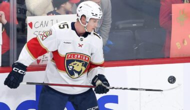 Panthers’ Anton Lundell day-to-day with upper-body injury