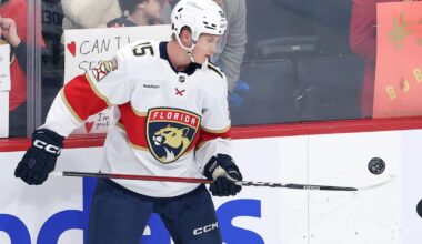 Panthers’ Anton Lundell day-to-day with upper-body injury