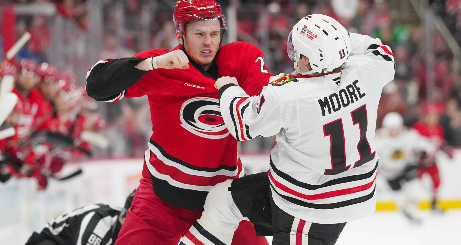 Oliver Moore Shootout Hero, Blackhawks Defeat Hurricanes 4-3