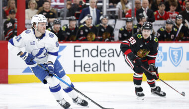 Lightning keep the road points rolling with 2-1 shootout win over Chicago