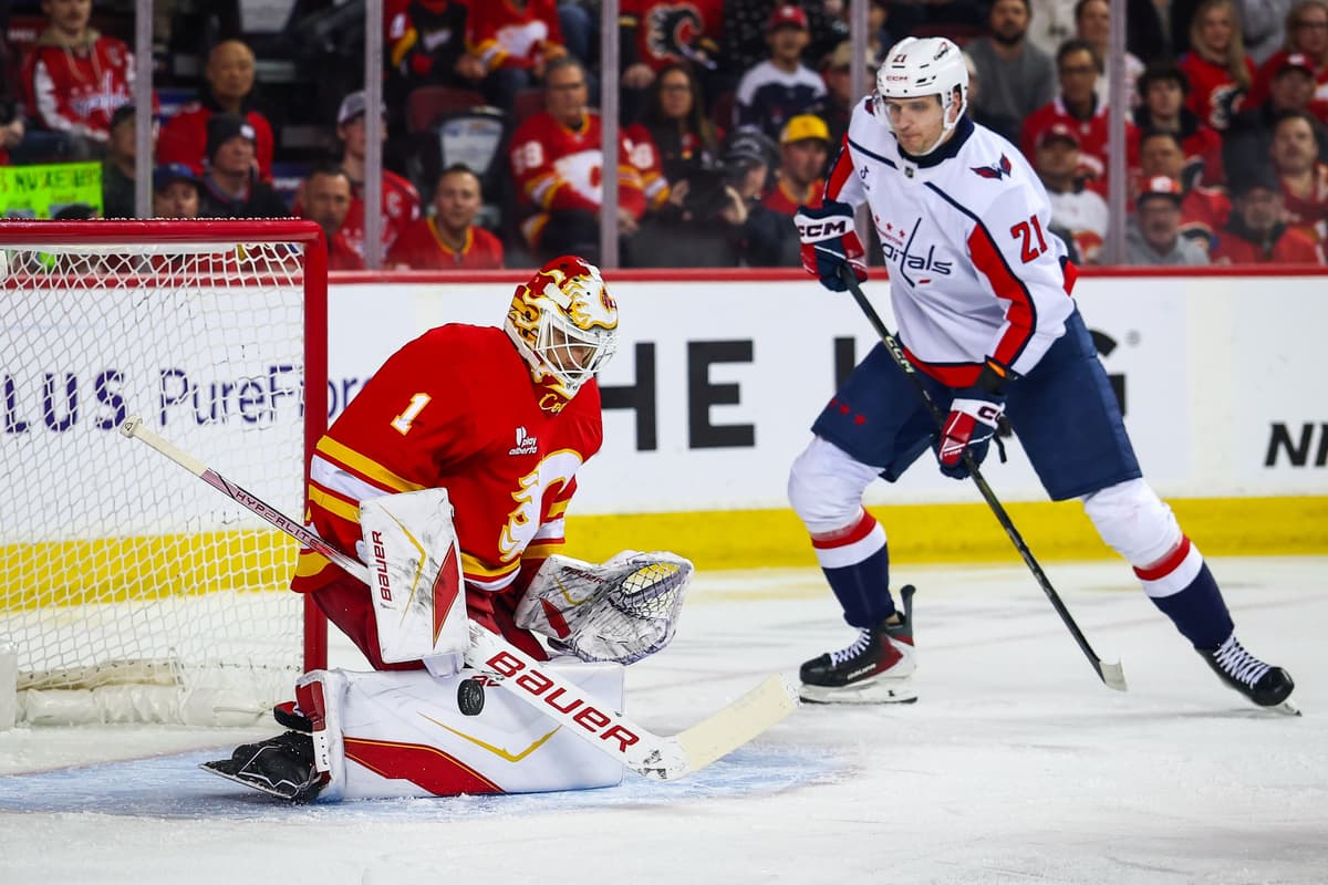 Flames can’t find their scoring touch against Capitals