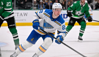 St. Louis Blues Reassign Otto Stenberg – Pro Hockey Rumors
