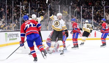 Bruins rally for comeback win over Canadiens - 98.5 The Sports Hub