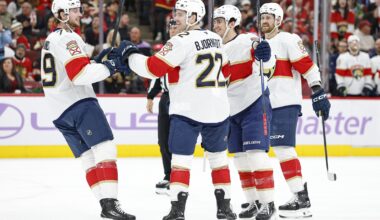 Björnfot big in Panthers 5-1 win over Blackhawks