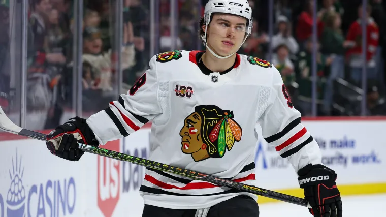 Blackhawks’ Connor Bedard nightmare continues with embarrassing moment image