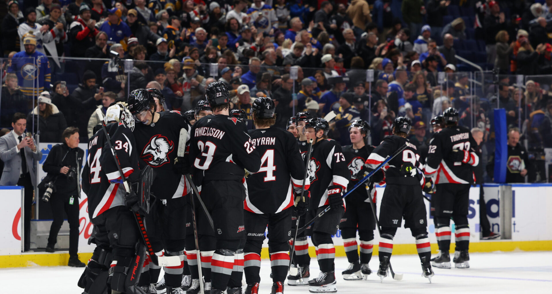 Sabres vanquish Kings as Tuch gets hattrick