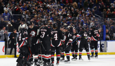 Sabres vanquish Kings as Tuch gets hattrick