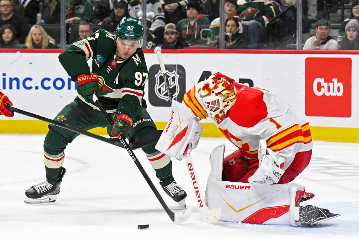 Flames can’t tame the Wild in fifth straight loss