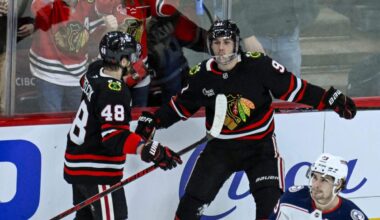 Frank Nazar, Connor Bedard starting to find groove together for Blackhawks