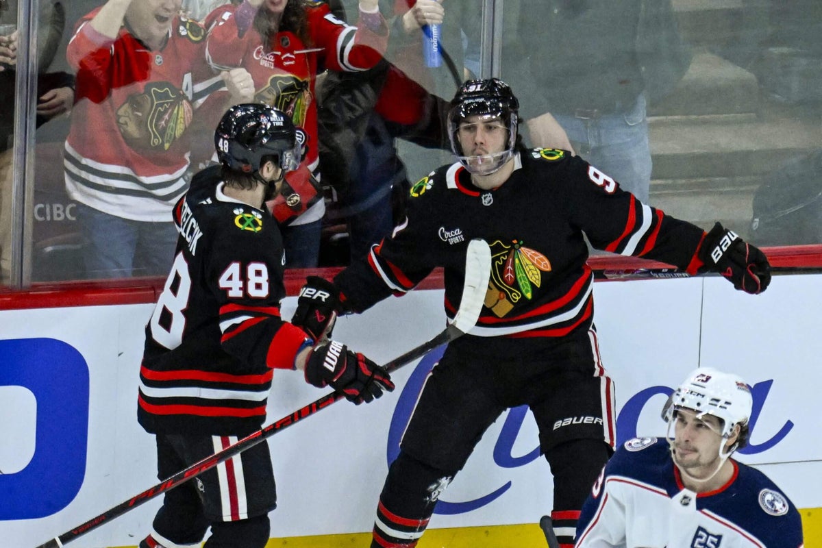 Frank Nazar, Connor Bedard starting to find groove together for Blackhawks