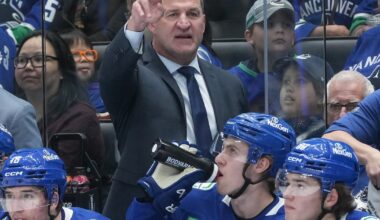 Patrik Allvin gives Adam Foote a vote of confidence with Vancouver Canucks