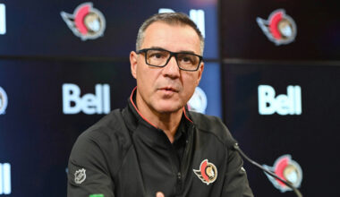 Senators' Steve Staios tames expectations at mid-season address