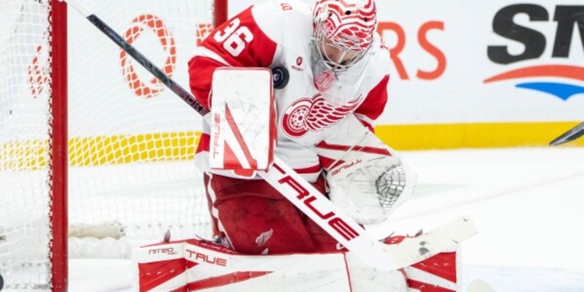 NHL Game Recap: Gibson Blanks Canadiens; Red Wings Alone in First in Atlantic Division 