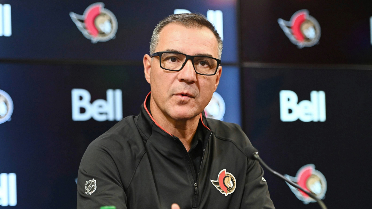 Senators' Steve Staios tames expectations at mid-season address