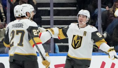 Golden Knights top Maple Leafs in Mitch Marner's emotional Toronto return