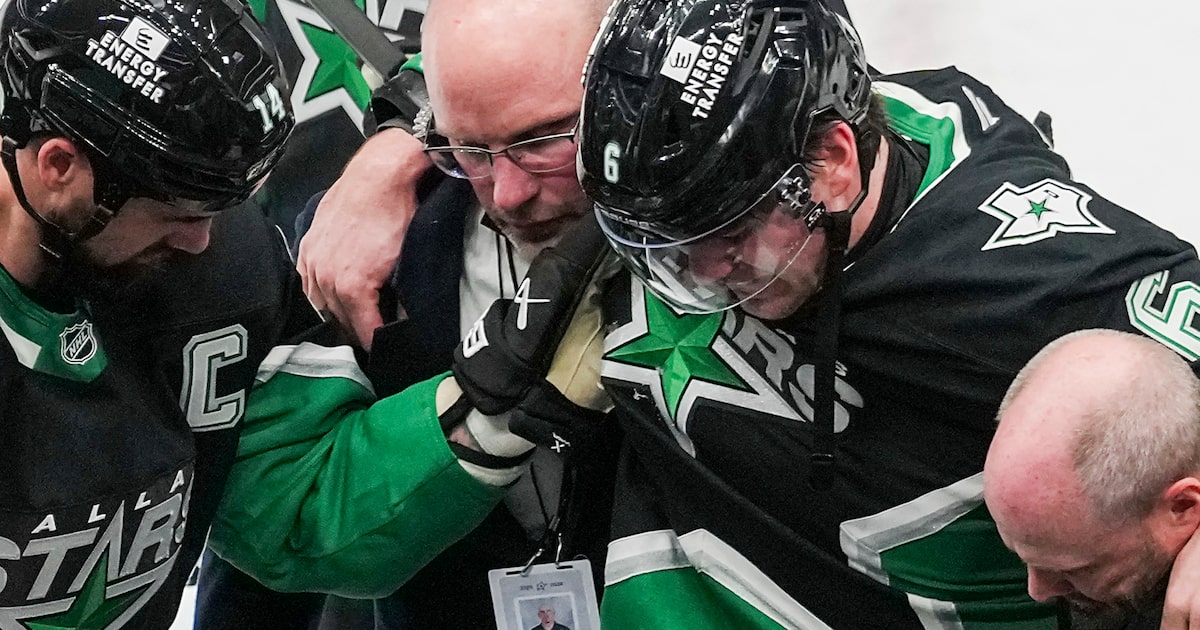 Stars GM Jim Nill provides encouraging update on defenseman Lian Bichsel’s injury