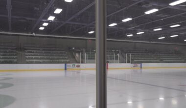 Badlands Sabres Jr. Hockey team getting ready to host the Great Falls Americans at the Roosevelt Ice Arena