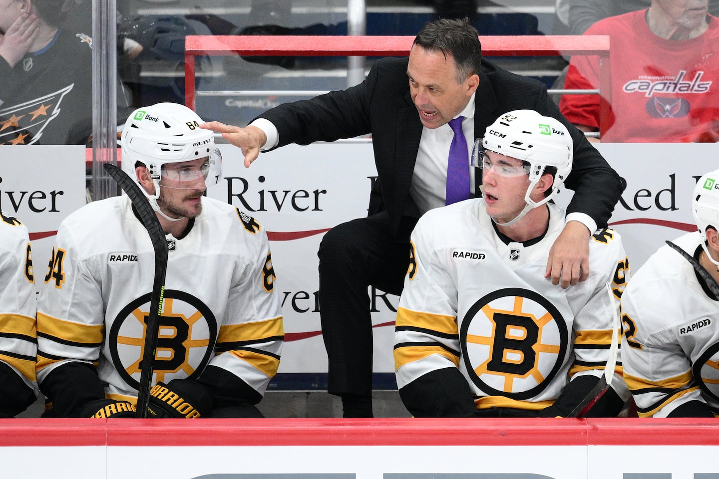Marco Sturm has leaned on Fraser Minten in his first season as Bruins coach and the forward's first full NHL campaign.