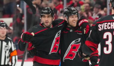 K’Andre Miller scores twice, adds assist in Hurricanes' rout of Stars