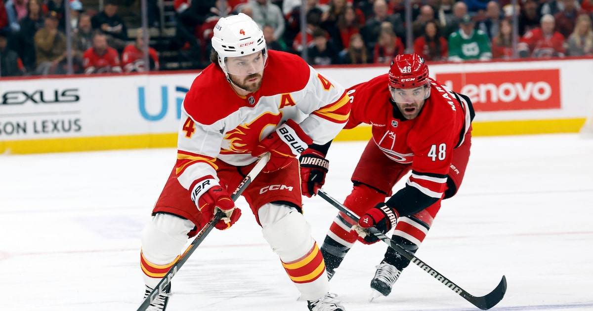 Calgary Flames defenseman Rasmus Andersson traded to the Vegas Golden Knights