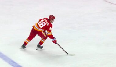 The Calgary Flames should look into trading Zach Whitecloud
