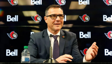 Ottawa Senators GM Steve Staios has time on his side before making trade deadline decisions