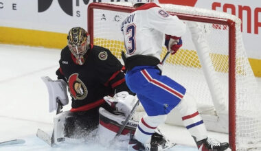 Frustrated Ottawa Senators say "they need more than 10 saves" to win after late loss to Montreal Canadiens