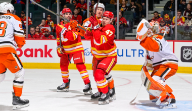 Flames Settle For OT Point Versus Ducks