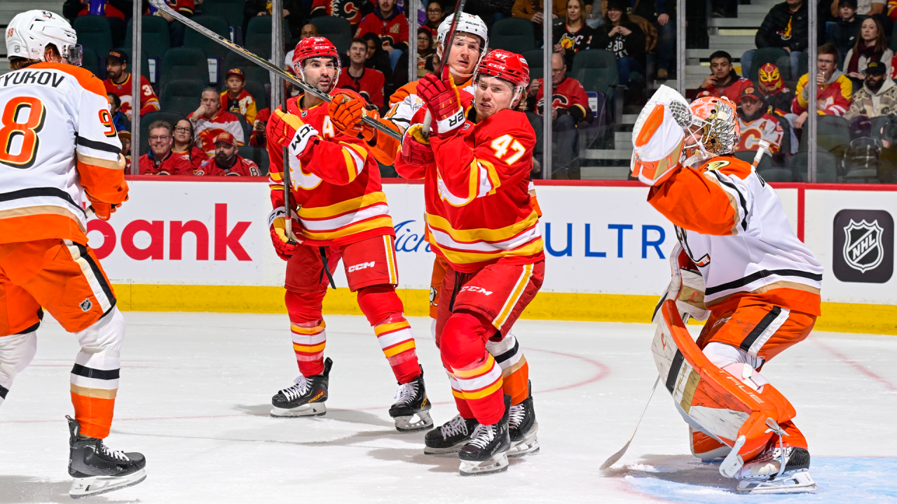 Flames Settle For OT Point Versus Ducks