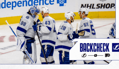 The Backcheck: Kucherov torches Flyers, Lightning have longest win streak since 2020