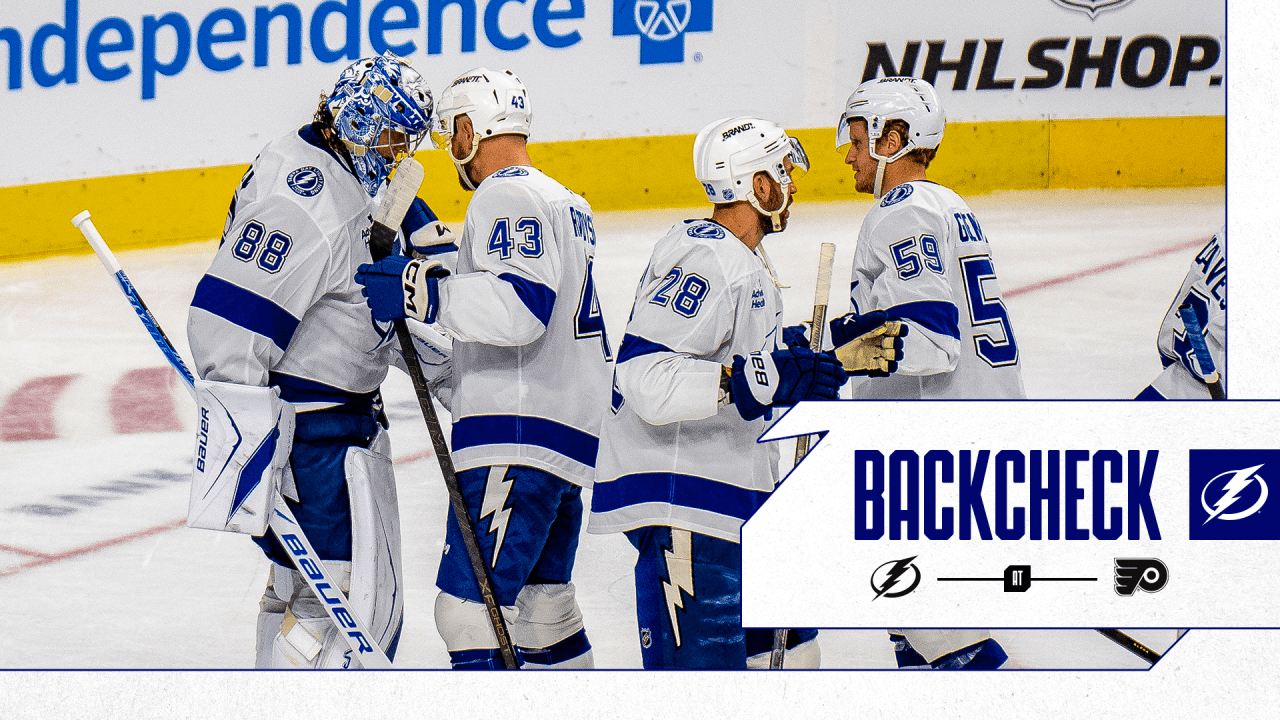 The Backcheck: Kucherov torches Flyers, Lightning have longest win streak since 2020