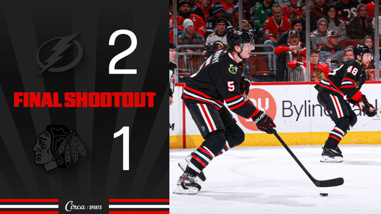 RECAP: Blackhawks Fall to Lightning Following Five-Round Shootout
