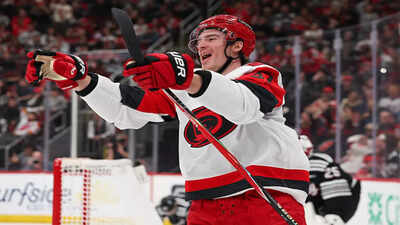 Andrei Svechnikov records fourth career hat trick as Carolina Hurricanes dominate New Jersey Devils