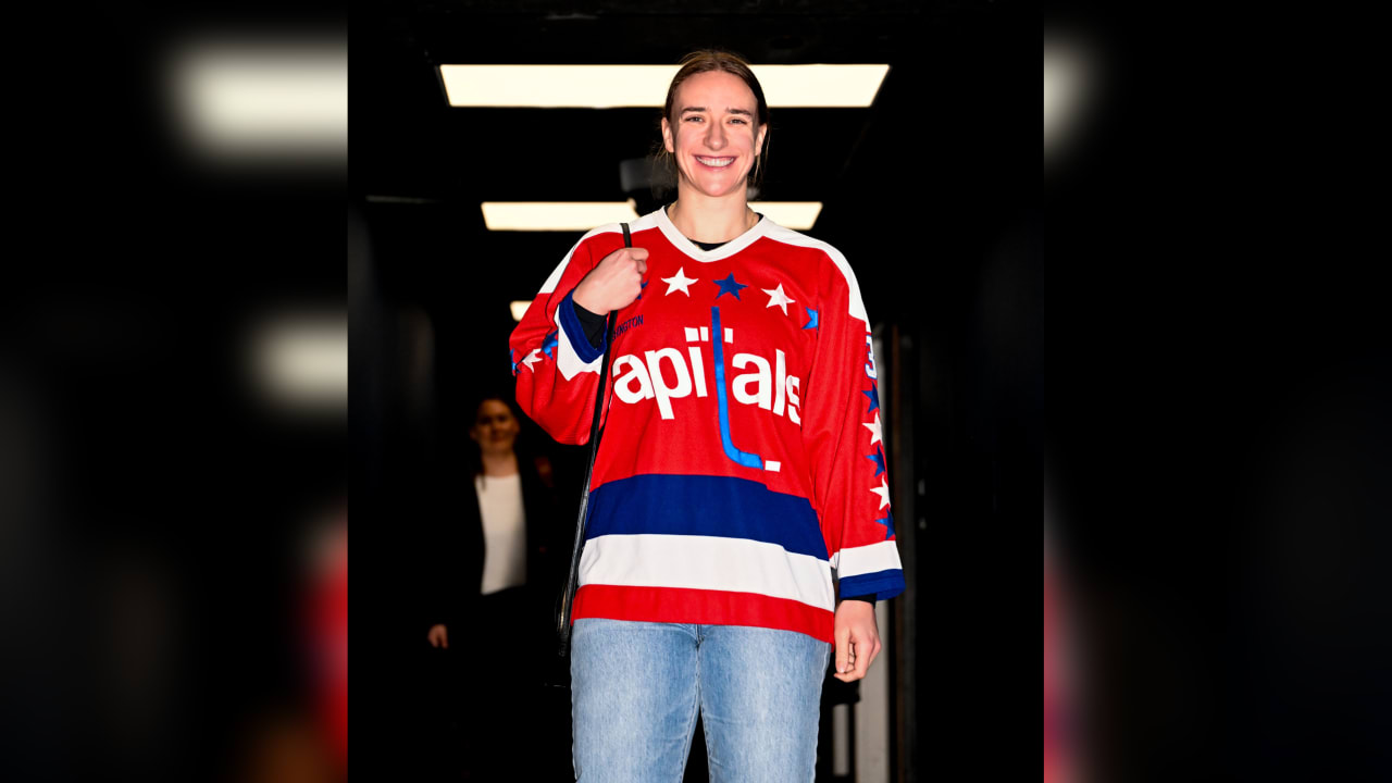 PWHL’s Hayley Scamurra rocks dad’s jersey to Takeover Tour