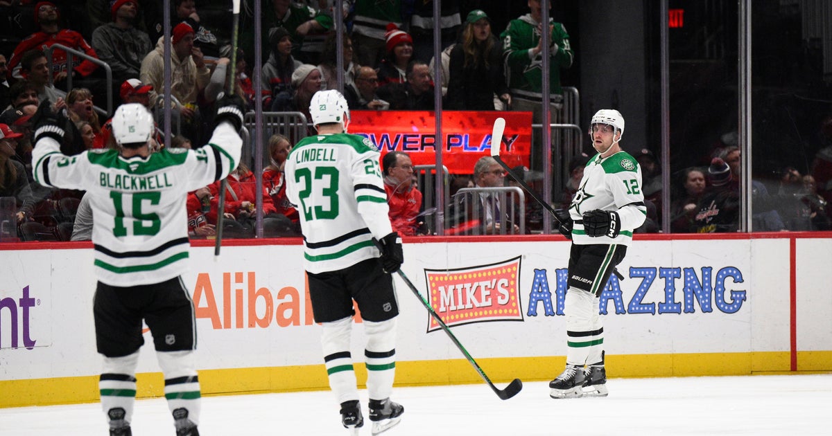 Stars snap six-game skid with 4-1 win over Capitals