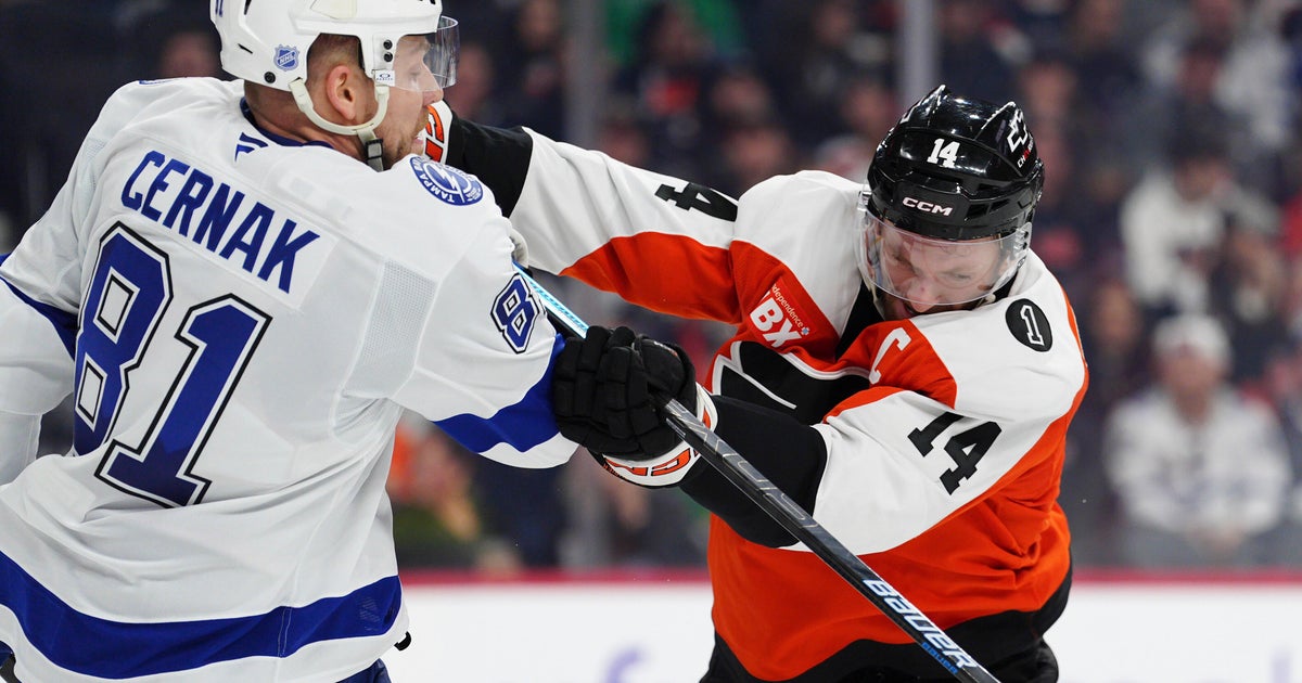 Philadelphia Flyers fall to Tampa Bay Lightning for 2nd straight loss