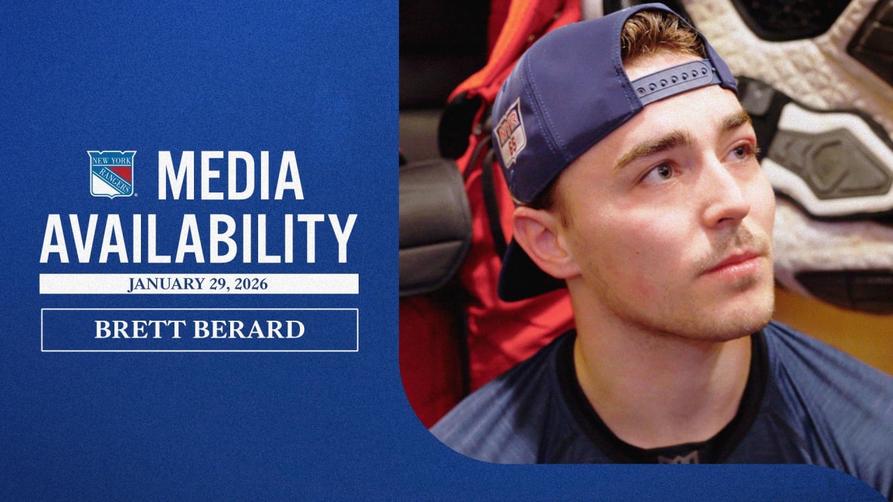 Pregame: Berard | New York Rangers