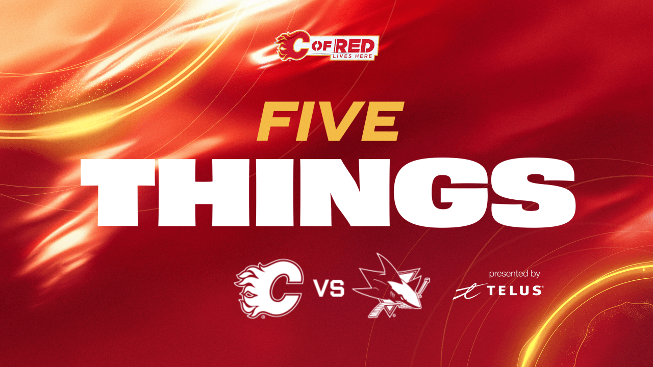 5 Things - Flames vs. Sharks