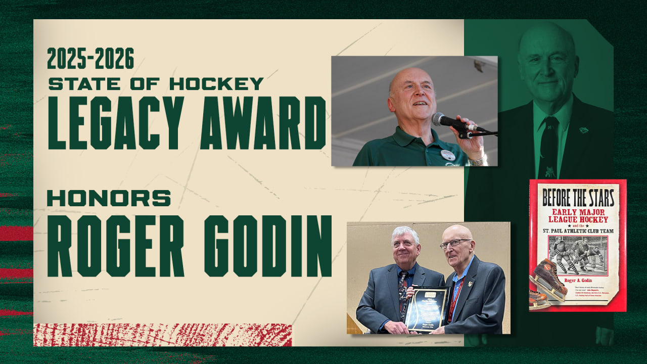Minnesota Wild Grants State of Hockey Legacy Award to Roger Godin
