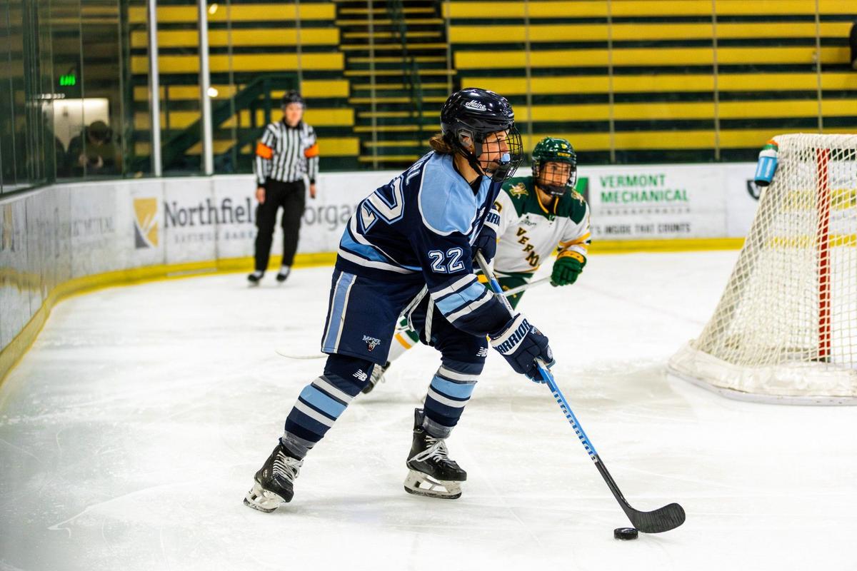 Maine Women’s Hockey Team Ties Vermont In Intense Game