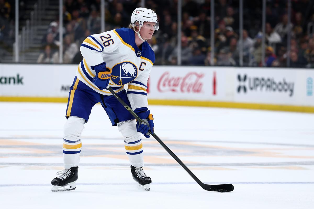 Rasmus Dahlin scores first career hat trick in win over Toronto